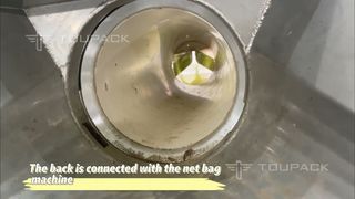 Empaquetadora automática de bolsas de malla para patatas