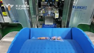 Línea de envasado de bolsitas de nueces y maní completamente automática (15 juegos)